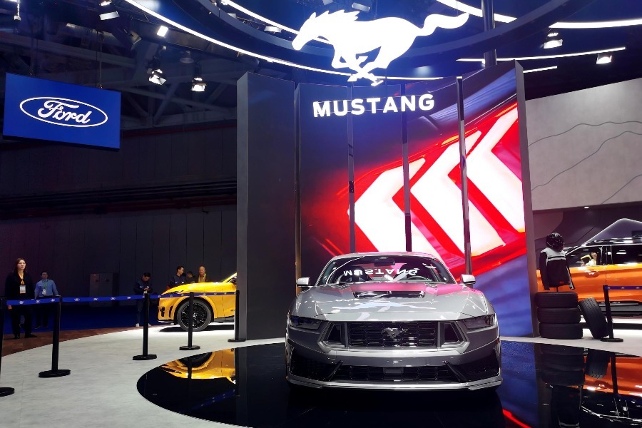 全新福特Mustang Dark Horse中國首秀，獨一無二的5.0升V8自吸動力